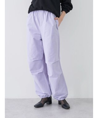 earth music&ecology バルーンシルエットパンツ Light Purple