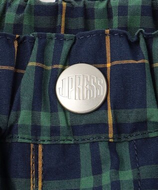 J.PRESS KIDS 【140-170cm】マドラスチェックパンツ グリーン系5