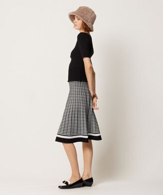 TOCCA 【洗える】RESONATE 千鳥柄スカート 千鳥柄系