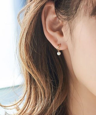 K10】クロッシングパールピアス / Phoebe | ファッション通販 【公式