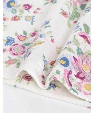 WACOAL ワコール_リラックス＆スリープ パジャマ 綿混(本体) あったか 長袖 長ズボン ミントン レディース NDW462 /ワコール ホワイト