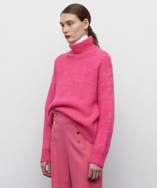 BEIGE， PERCIER / タートルニット Pink