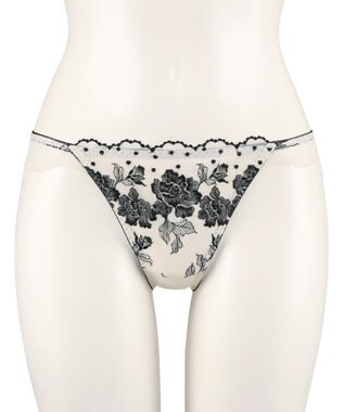 San-ai Resort（三愛水着楽園） エレガントコレクション 【2412】 バックレースショーツ 【northerly】 アイボリー