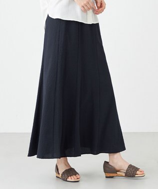 SHARE PARK LADIES サッカーフレアスカート ネイビー系