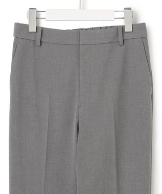 23区 【Oggi2月号掲載/洗える】ウォームストレッチ テーパード パンツ グレー系