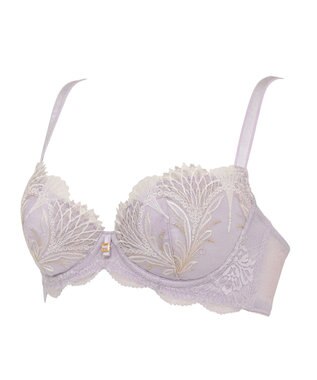 BRADELIS New York 【BRADELIS New York/ 育乳補整ブラ・STEP2 寄せる】ローズステップ2ブラ26S1 補正下着 しっかり谷間を作るブラ ライラック