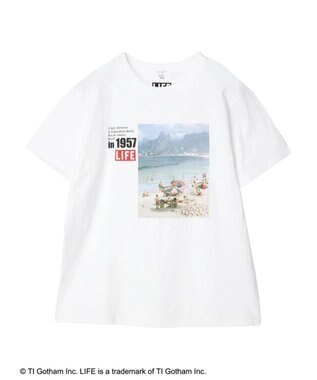 Green Parks ＬＩＦＥ　フォトプリントＴシャツ Black