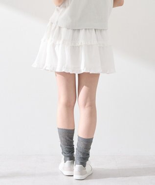earth music&ecology ティアードミニスカート Off White