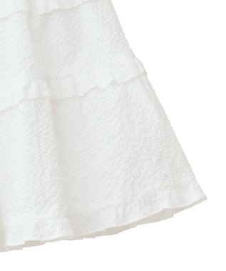 earth music&ecology ティアードミニスカート Off White
