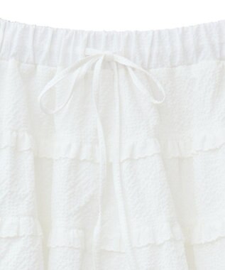earth music&ecology ティアードミニスカート Off White