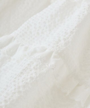 earth music&ecology ティアードミニスカート Off White