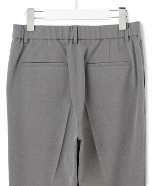 23区 【Oggi2月号掲載/洗える】ウォームストレッチ テーパード パンツ グレー系