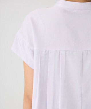 CRAFT STANDARD BOUTIQUE バンドカラーサイドドロストシャツ Light Purple