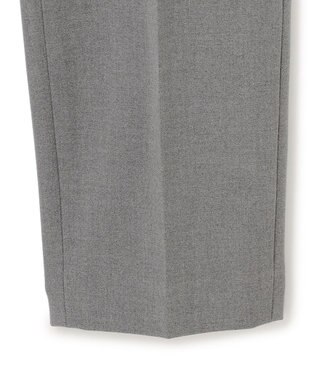 23区 【Oggi2月号掲載/洗える】ウォームストレッチ テーパード パンツ グレー系