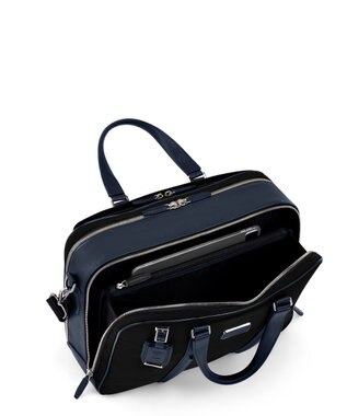 TUMI JARVIS デラックス・ラップトップ・ブリーフ ブラック/ネイビー