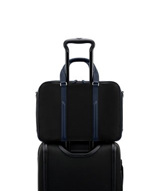 TUMI JARVIS デラックス・ラップトップ・ブリーフ ブラック/ネイビー