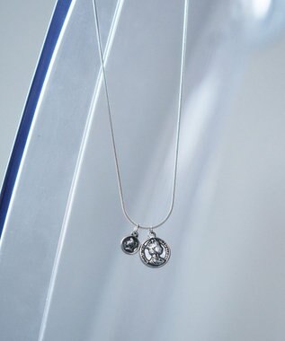 YECCA VECCA ステンレスコインネックレス