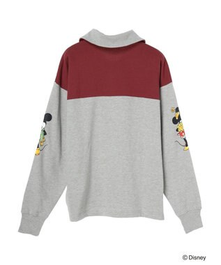 Green Parks Ｄｉｓｎｅｙ／裏毛ハーフＺＩＰスウェットII Bordeaux