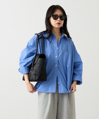 russet 《@__serako.r__企画》クラウズナイロンフラップトートバッグ(CE-1690) Black