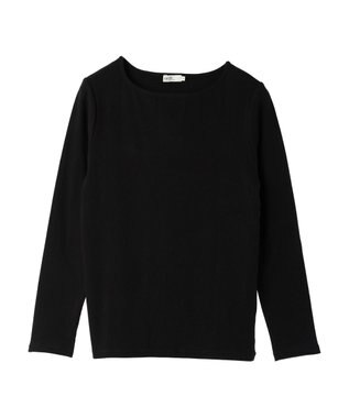 earth music&ecology 細リブＴＥＥ Black