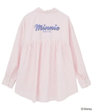Green Parks ミッキー＆フレンズ／オーバーサイズシャツ Pink
