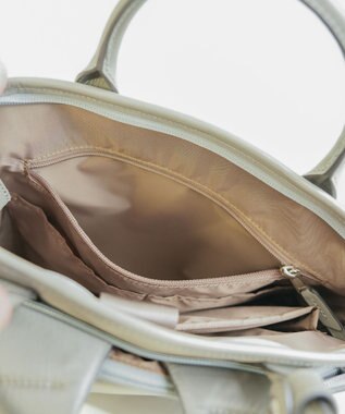 Atelier nuu RAIZON トートリュックエアリー グレー