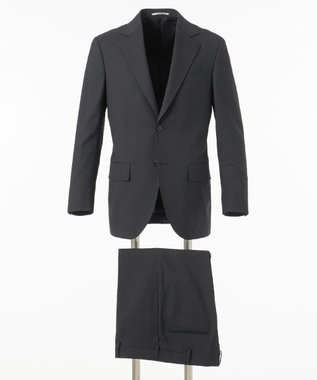 J.PRESS MEN 【ESSENTIAL CLOTHING】クールタッチグレナカートチェック スーツ グレー系3