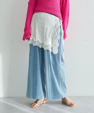 YECCA VECCA [2SET]レイヤードワイドパンツ