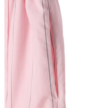 Green Parks ストライプフレアスカート Pink