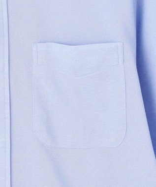 J.PRESS MEN 【夏に嬉しい高機能】TCカノコインレイ シャツ/B.D. サックスブルー系