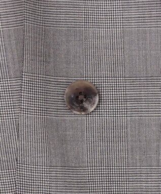 J.PRESS LADIES T/R/Wグレンチェック ダブル ジャケット ライトグレー系3