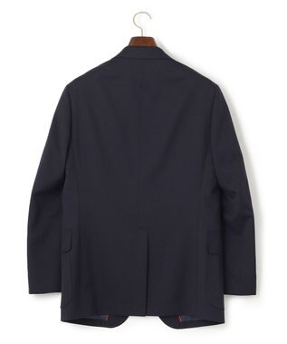 J.PRESS MEN 【WEB・一部店舗限定】10マンスツイルナチュラルストレッチツイル ブレザー/金釦 ネイビー系