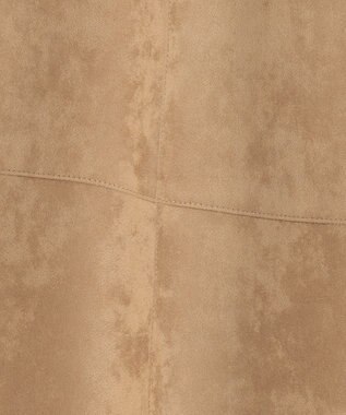 J.PRESS LADIES 【洗える】ソフィーヌスエード スカート キャメル系