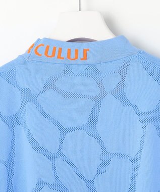 PW CIRCULUS 【MEN】ジラフメッシュ モックネック スカイブルー系
