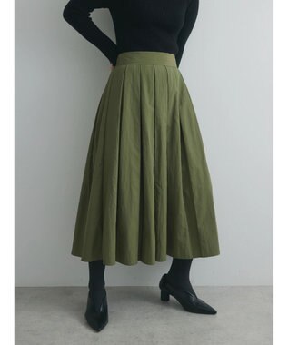 Green Parks armonia．フレアスカート Khaki