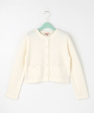 TOCCA 【洗える！】UNSNARL TWEED ニットカーディガン