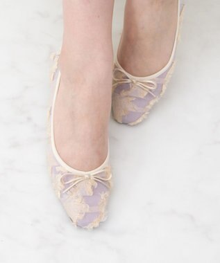 Bridget Birkin 【Bridget Birkin】シアージャガードパンプス