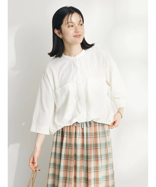 CRAFT STANDARD BOUTIQUE ＢＩＧポケットナイロンブラウス