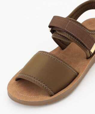 ANY ベルトラインサンダル ブラウン