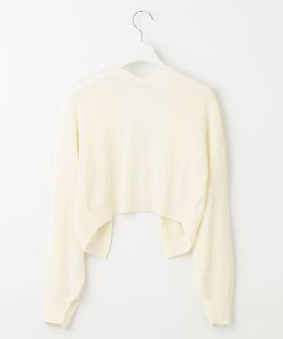 Feroux 【洗える】アイレット ボレロ アイボリー系