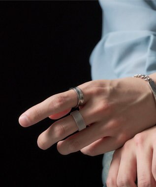 WEGO M2PステンレスSETリング 柄2