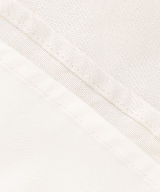 自由区 【XSサイズ～/洗える/セット可】エンブロイダリーリネン フレアスカート アイボリー系