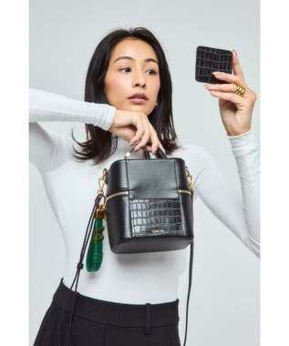 style code 【VerdeVari/ヴェルデヴァリ】バニティバッグ ブラック