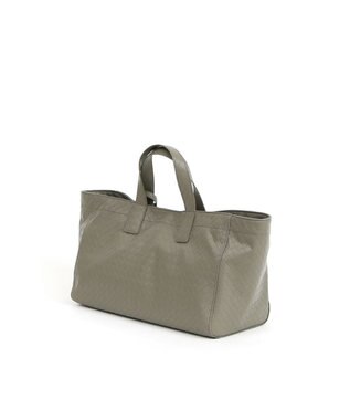 UNBILLION カシュカシュ cachecache / メッシュエンボス横長ショッパートート GY