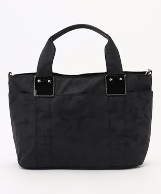 LA BAGAGERIE はっ水ジャカード2WAYトートバッグ ブラック