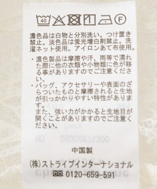 Green Parks ２ＷＡＹパネル切り替えレースフレアスカート Ivory