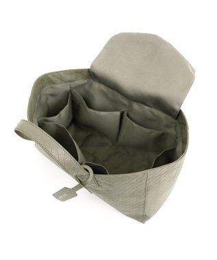 UNBILLION カシュカシュ cachecache / メッシュエンボス横長ショッパートート GY