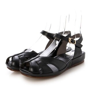 ing <ing>【サスティナブル】アンクルストラップサンダル