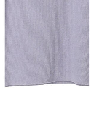 earth music&ecology 肩リボンニットプルオーバー Grayish Blue