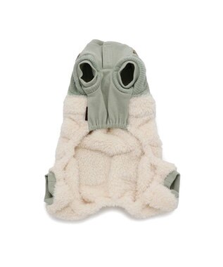 PET PARADISE ペットパラダイス ボア パンツつなぎ 小型犬 緑